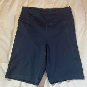 girlfriend collective High Rise Bike Short - Navy